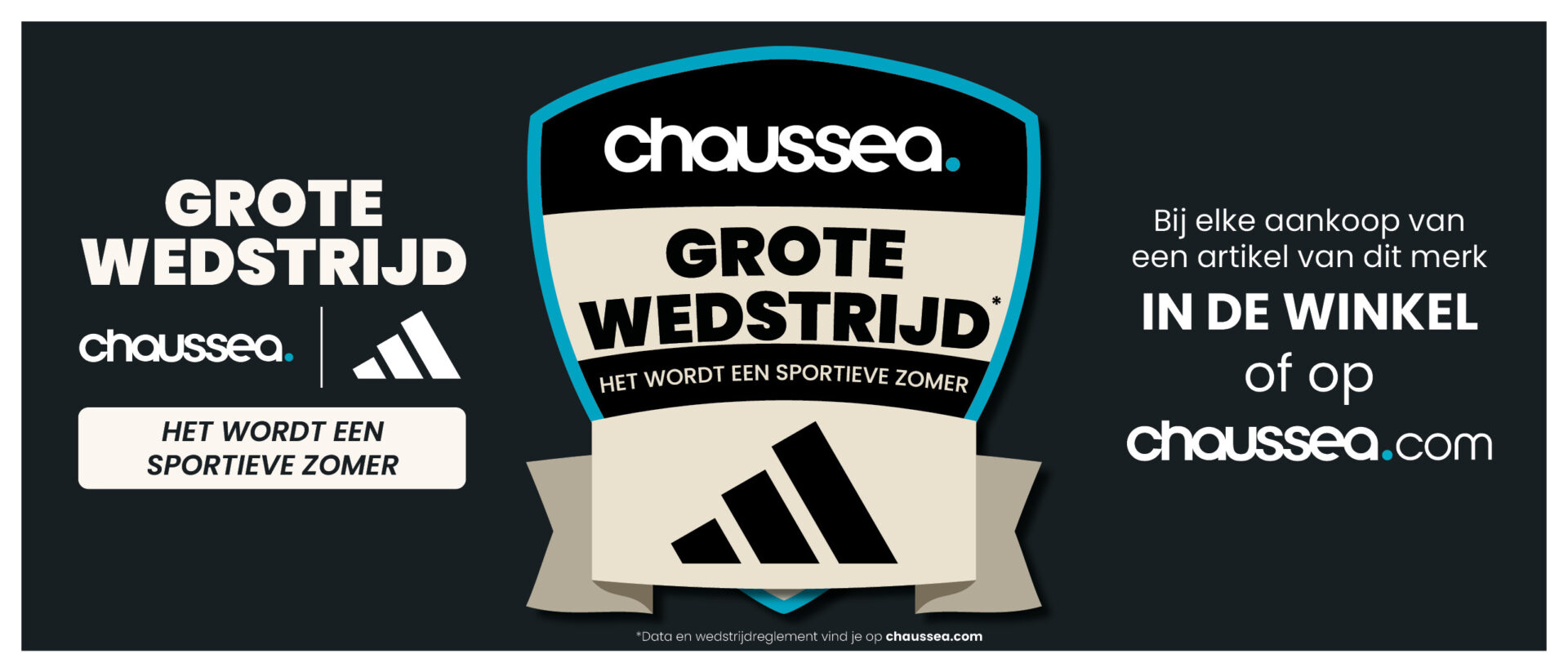 Grote wedstrijd bij Chaussea deze zomer. Doe mee!